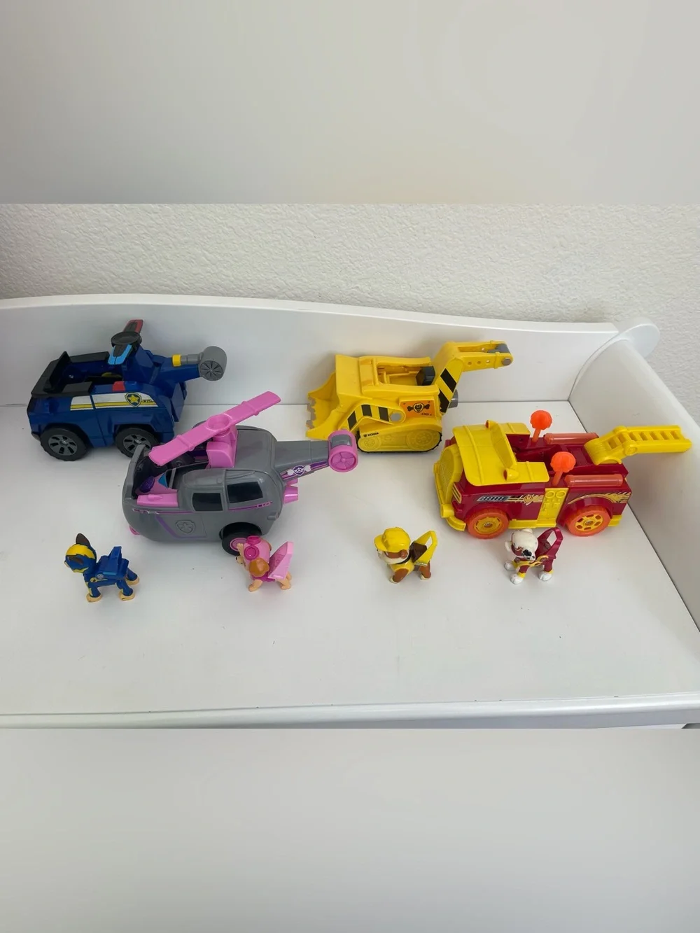 Paw Patrol Flip and Fly Chase, Skye, Rubble and Marshall Set